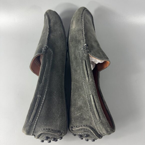 FRYE Men\'s Gray Suede Allen Venetian Loafers, Size11 D main image 6
